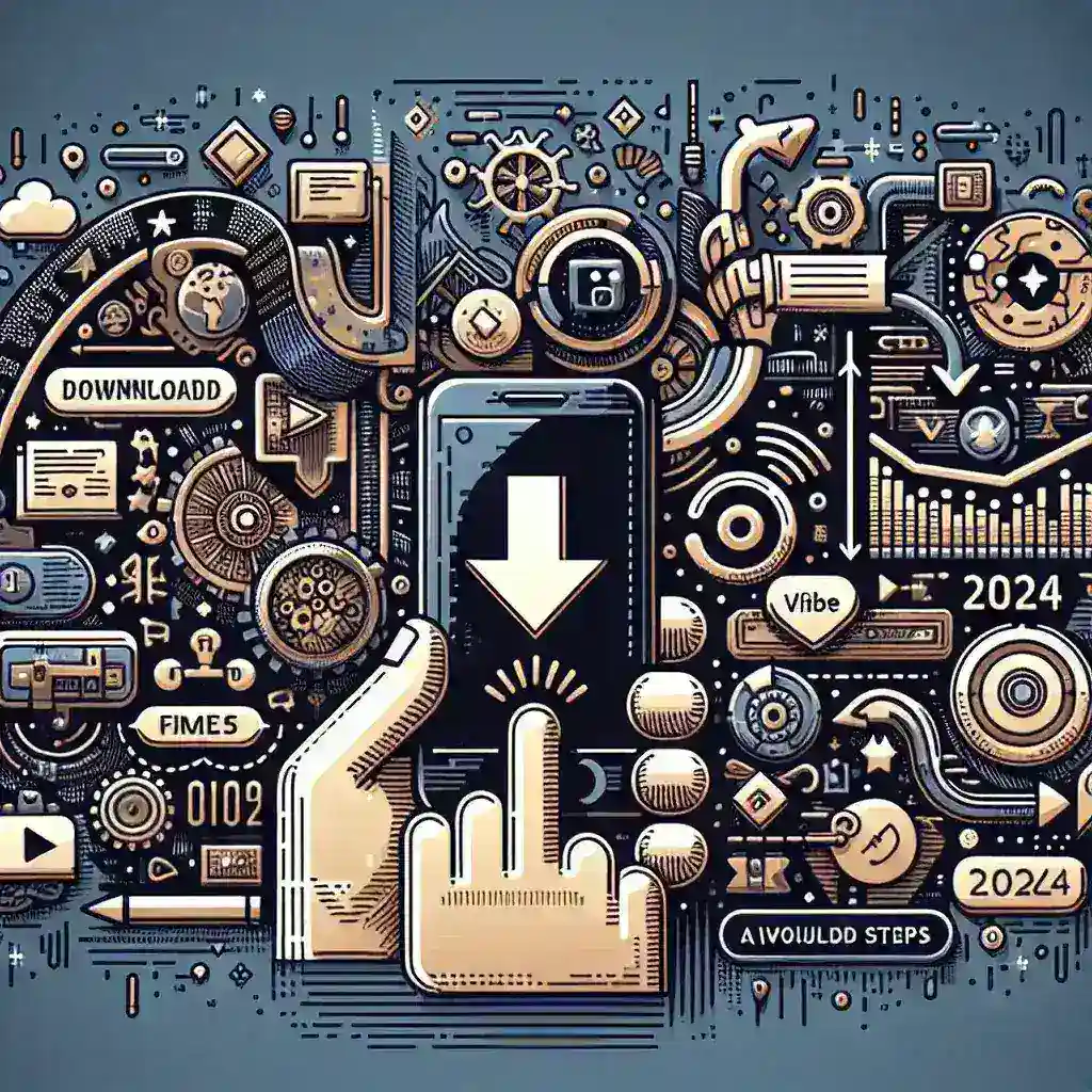 "Passo a passo para baixar vídeos do TikTok em 2024: interface do aplicativo e instruções visuais"