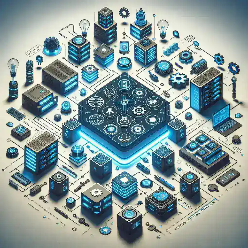 "Imagem ilustrativa de plataformas para a governança de APIs em larga escala, mostrando gráficos de desempenho, fluxos de trabalho e interfaces de gestão, destacando estratégias e soluções essenciais para otimização e controle de APIs."