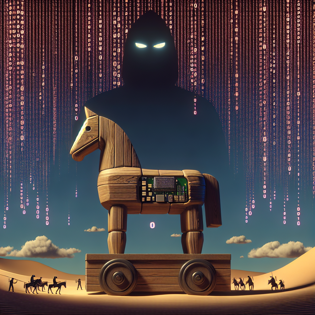 "Infográfico explicando o que é ransomware e como hackers implantam esse tipo de malware em dispositivos, destacando métodos comuns de ataque e medidas de prevenção."